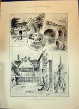 Old 1896 Leicester Clock Tower