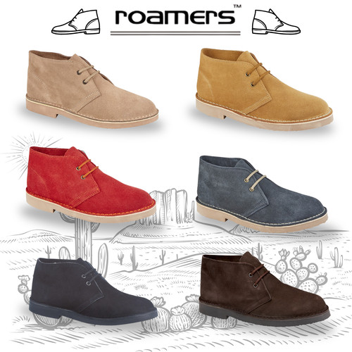 Mens suede desert - mens, boots