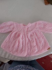 BN hand-knitted matinee baby
