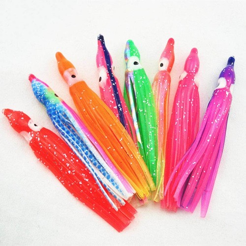 Pcs 12cm squid lures - 10,