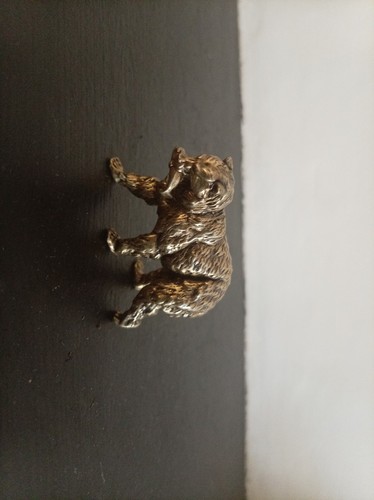 Little brass bear - bear, with