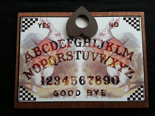 Wooden ouija board - wooden,