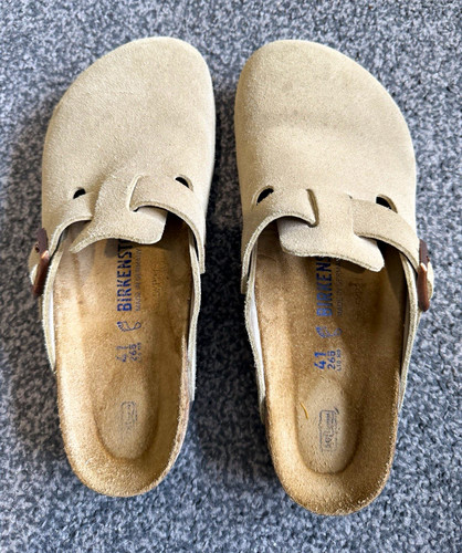 Birkenstock boston suede - boston, clog