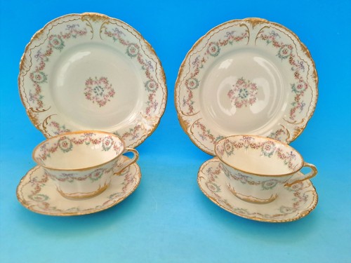 Haviland limoges trios - haviland,