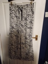 M&S Linen Mix Wide Leg