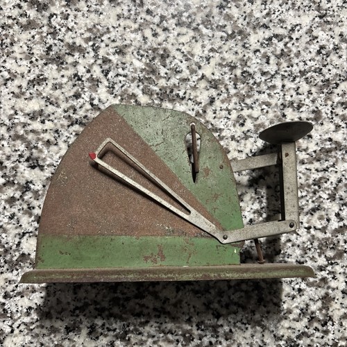 Antique metal egg scale - metal,