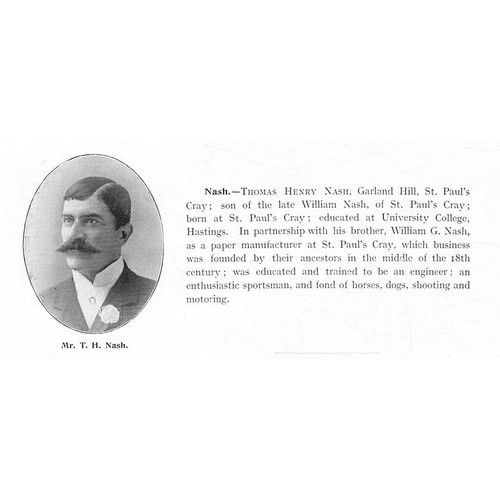 Thomas henry nash - of, garland
