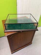 Vintage Glass Table Top Display Case / Cabinet