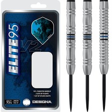 Elite 95 V2 Darts Set 21g 22g 23g 24g 25g 26g grams 90% Tungsten Designa