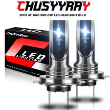 For Ford Mondeo MK4 2X H7 Led Headlight Bulbs 6000K Xenon White Light Bright 12V