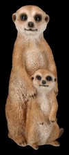 Garden Figure - Meerkats Family - HotAnt Garden Decoration Realistic Gift