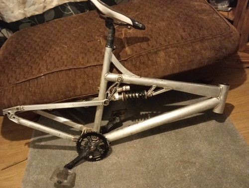 Retro full suspension frame - retro,
