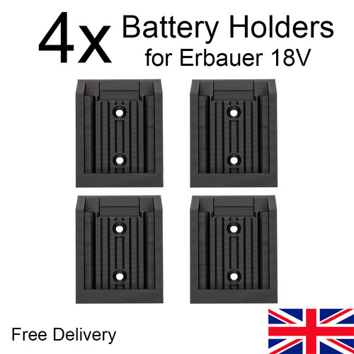 Battery holder for erbauer - battery,