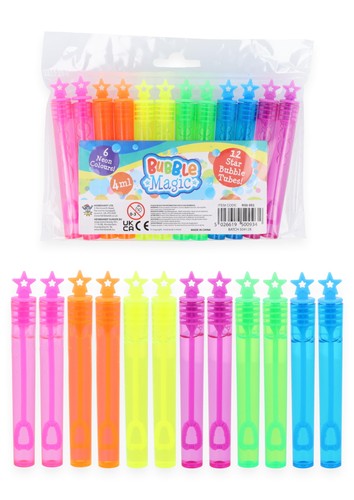 Neon star party bubble - party,