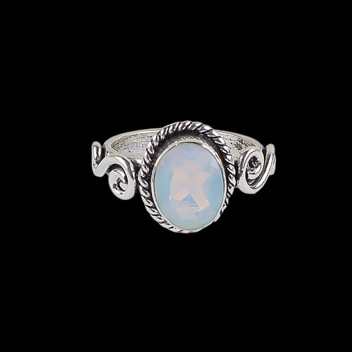 Milky opal gemstone 925 - opal,