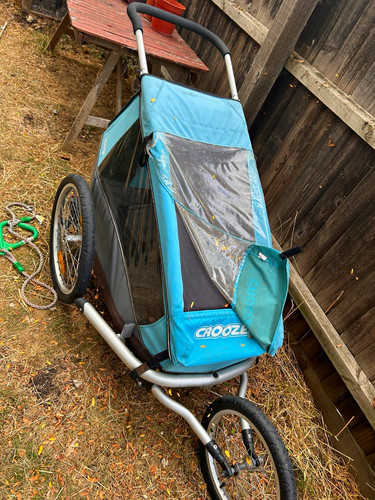 Croozer child bike - child, trailer