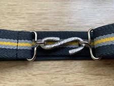 Elasticated Snake Belt Dark