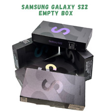 Samsung Galaxy S22 Empty Phone Box With Cable/Without Cable-Sim Key - All Color