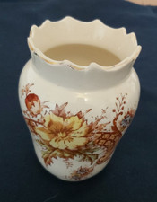 ANTIQUE POTTERY TOOTHBRUSH HOLDER ( NOT VASE ) FROM AN EDWARDIAN WASHING SET  m