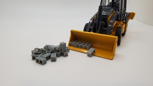 Scale concrete blocks 24 - 1/50,