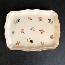 Villeroy & Boch Petite Fleur Small Serving Dish/Tray Garden Flowers White/Multi