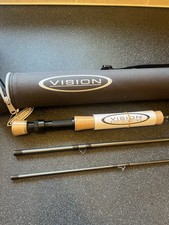 Vision ATOM 9.6ft #7 Fly Rod Brand New With Tags And Rod Guarantee 