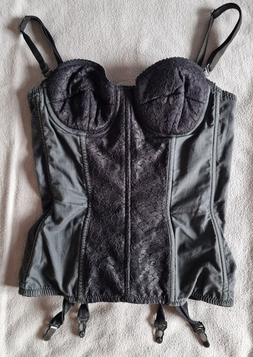 Vintage corselette black - ,