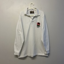 Vintage Cotton Traders England Rugby Shirt Long Sleeve Men’s Size Large Home RFC