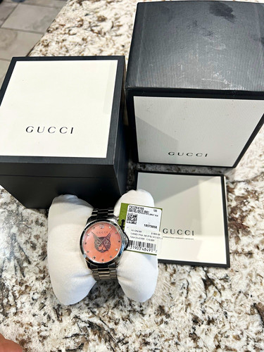 Gucci timeless pink - pink, dial
