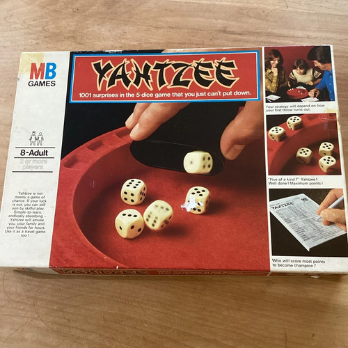 Games vintage 1976 yahtzee - games,