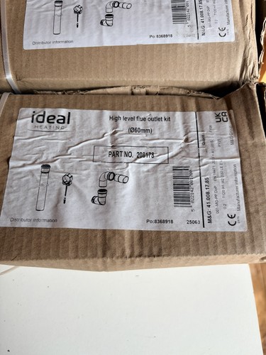 Ideal 208178 high level flue - high,
