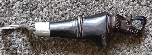 Carved ebony wood - carved,