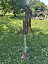 Antique Vintage Cast Iron Hand Water Well Pump Garden 