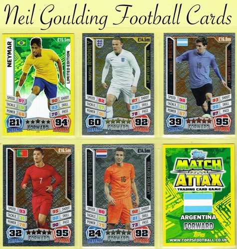 Topps match attax world - match, stars