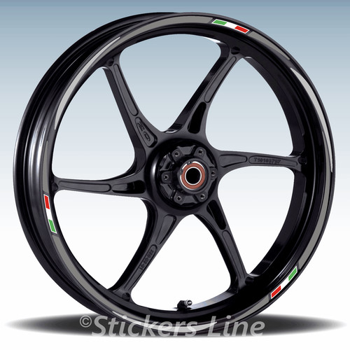 Motorcycle wheels stickers - , rim