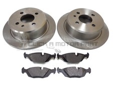 Rear 2 Brake Discs And Pads