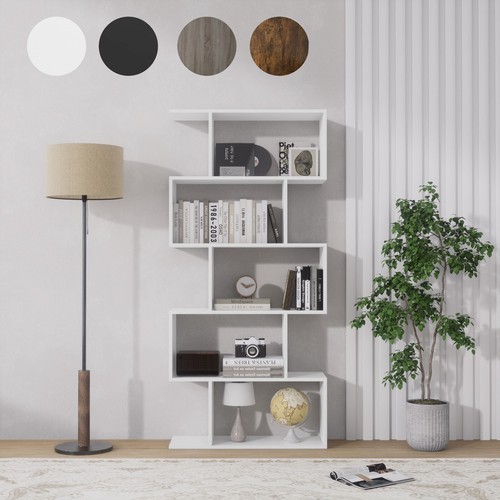 Tier bookcase with shelving - 5,