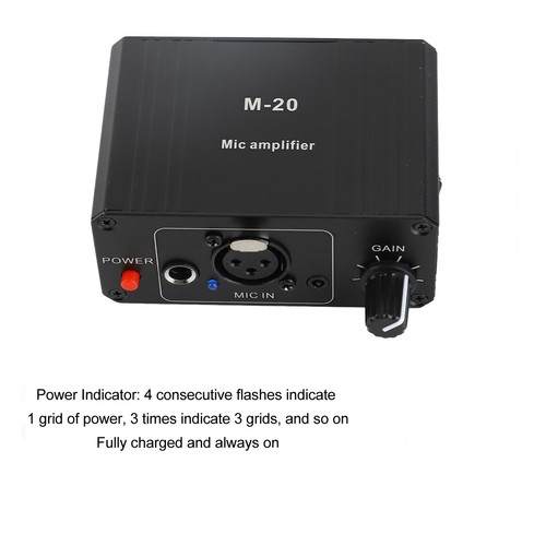 High gain microphone preamp - microphone,