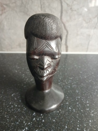 African hardwood carved ladies - carved,