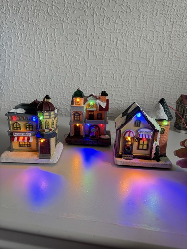 Set lighted christmas - of, 3