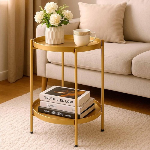 Round side table living room - table,