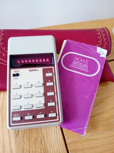 Vintage novus 850 calculator - 850,