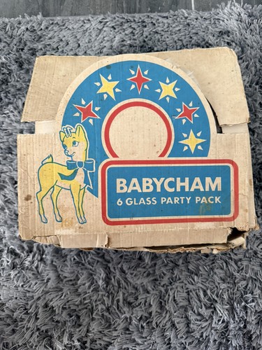 Babycham glasses party pack - party,