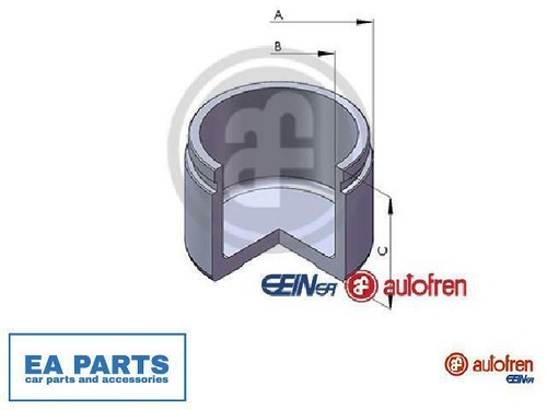 Piston brake caliper for - piston,,