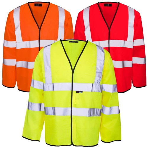 Viz jerkin long sleeve hi - hi,