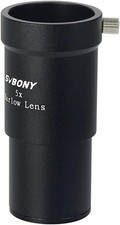 Svbony Barlow Lens 5x, 1.25 inches Metal Barlow Full Multi Coated Telescope Eye