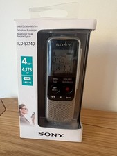 Sony ICD-BX140 Digital Voice Recorder 4GB Mp3 - New and Sealed
