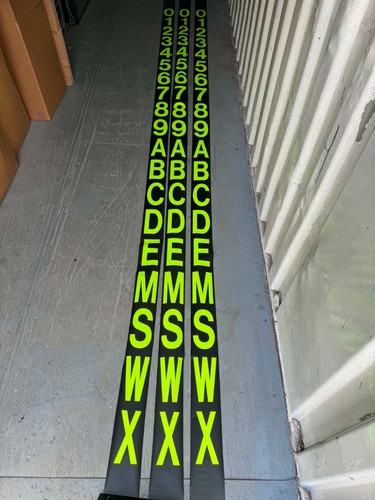 Polyester dayglo 5cm wide - 12.5cm,
