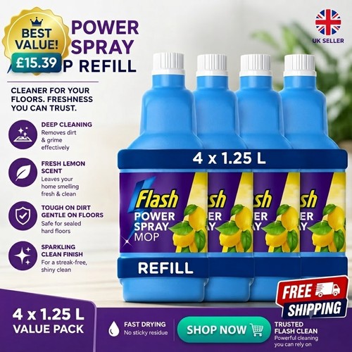 Flash power spray mop floor - flash,