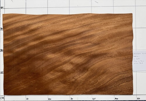 Mahogany swirl real wood - real,